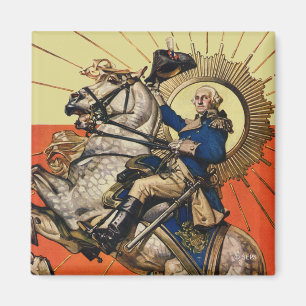 Imán George Washington a caballo