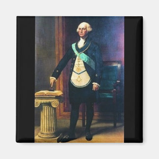 Imán George Washington En Masonic Regelia