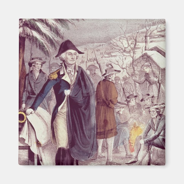 Imán George Washington en Valley Forge (Frente)