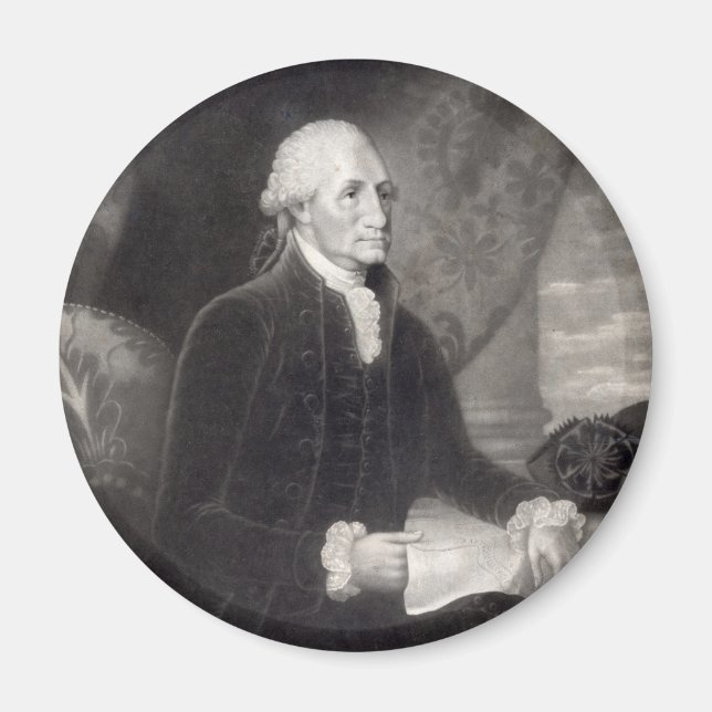 Imán George Washington Portrait Magnet (Frente)