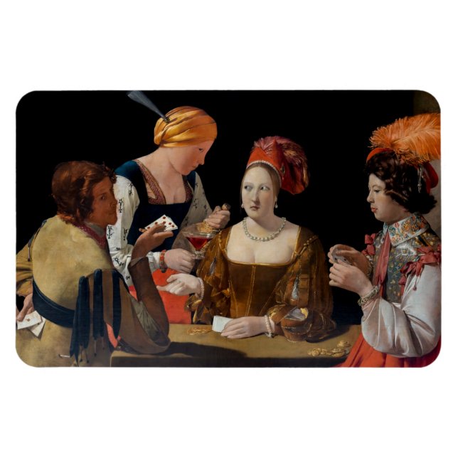 Imán Georges de la Tour - Cheat with Ace of Diamonds (Horizontal)