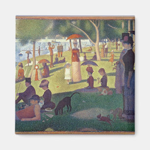 Imán Georges Pierre Seurat Domingo por la tarde en la