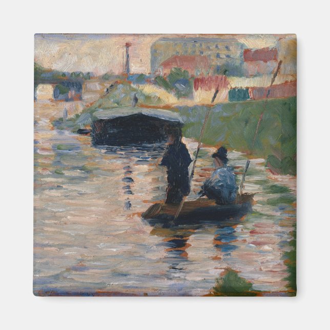 Imán Georges Pierre Seurat | Vista del Sena (Frente)