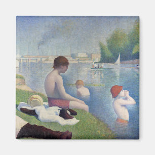 Imán Georges Seurat - Bathers en Asnieres