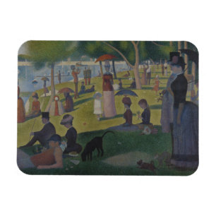 Imán Georges Seurat - Domingo en La Grande Jatte