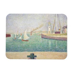 Imán Georges Seurat - Entrada del puerto de Honfleur