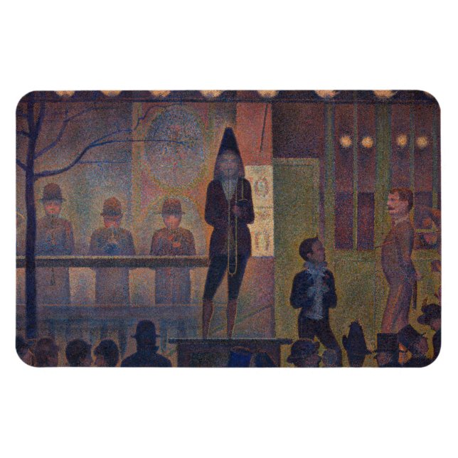 Imán Georges Seurat - Espectáculo de circo (Horizontal)