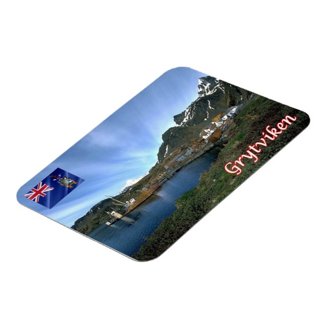 Imán Georgia del Sur y el Sandwich del Sur - (Lado Izquierdo)