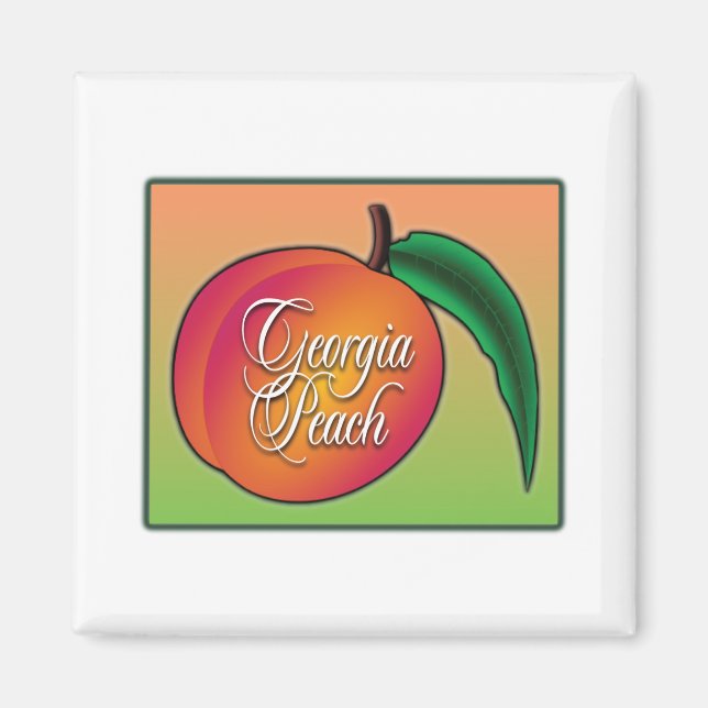 Imán Georgia Peach (Frente)