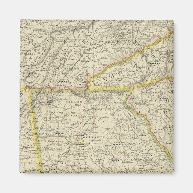 Imán Georgia, Tennessee, Alabama (Frente)