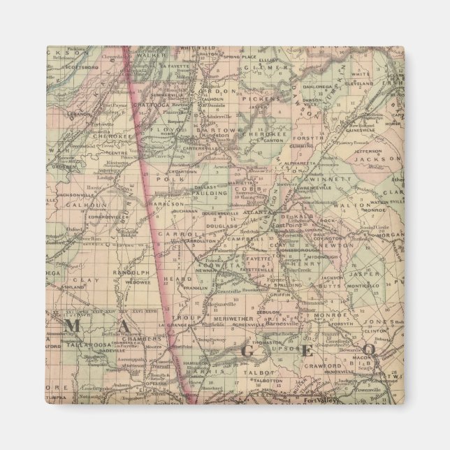 Imán Georgia y Alabama (Frente)