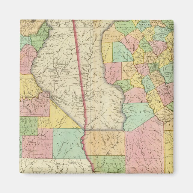 Imán Georgia y Alabama (Frente)