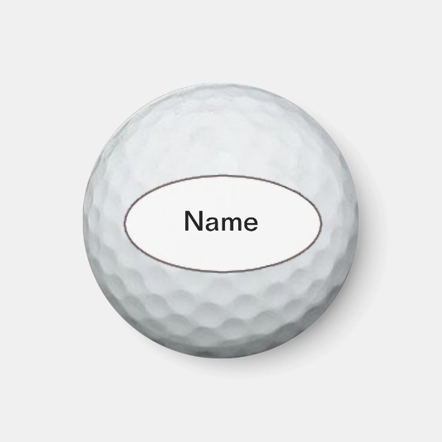 Imán gepersonaliseerde golfbal (Frente)