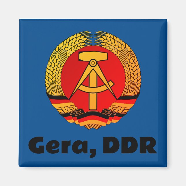 Imán Gera, República Democrática Alemana - DDR (Frente)