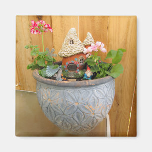 Imán Geranium Gnome 03