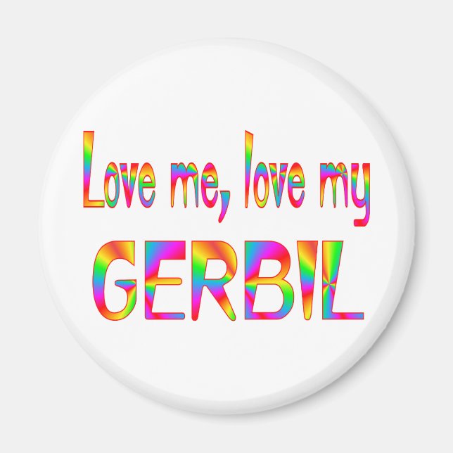 Imán Gerbil Love (Frente)