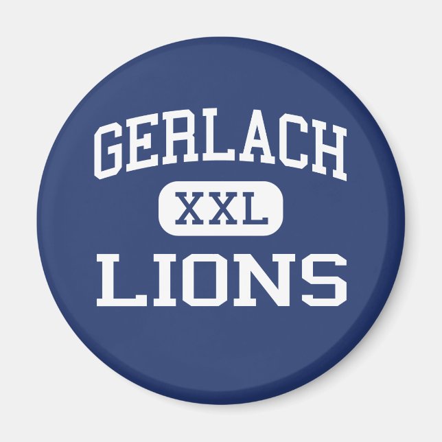 Imán Gerlach - Leones - Escuela Secundaria - Gerlach Ne (Frente)