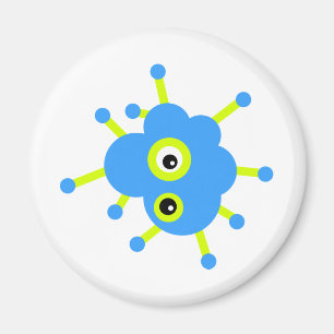 Imán Germen azul de la nube