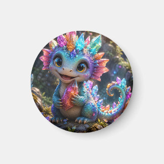 Imán Germen de Cristal – Arte de Fantasía de Dragón de 