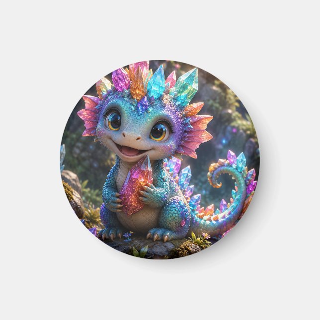 Imán Germen de Cristal – Arte de Fantasía de Dragón de  (Frente)