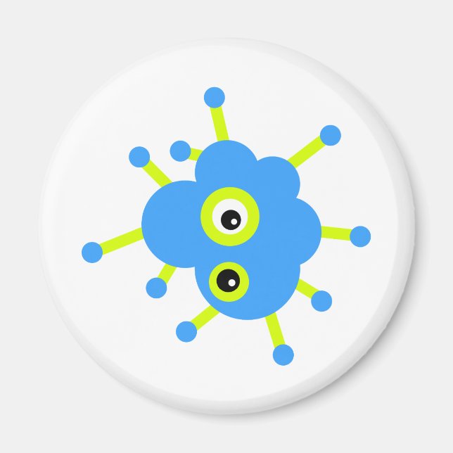 Imán Germen de la nube azul (Frente)