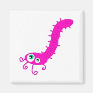 Imán Gérmico de oruga rosa