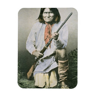 Imán Geronimo (foto coloreada)