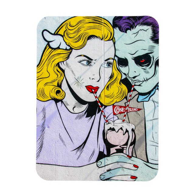Imán gesto de amor zombi (Vertical)