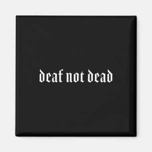 Imán Gesto Gótico Sordo Sordo Awa Gesture Deaf Hearing 