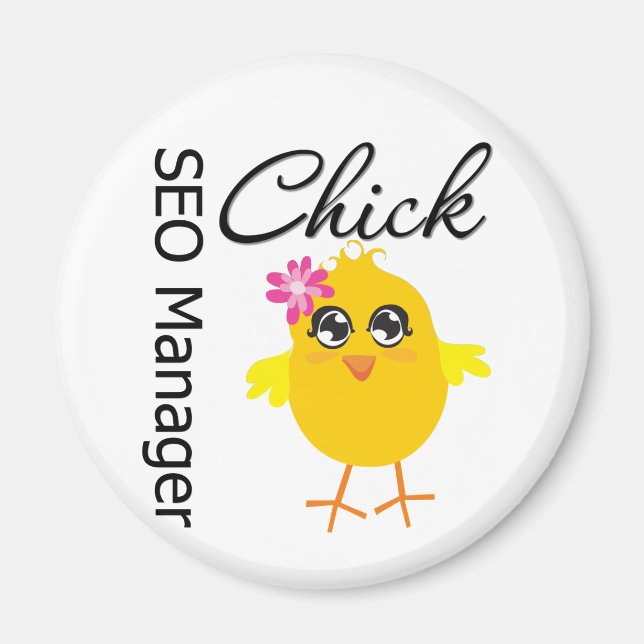 Imán Gestor SEO Chick (Frente)