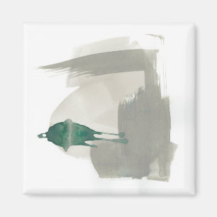 Imán Gestos de tierra - Gris y verde