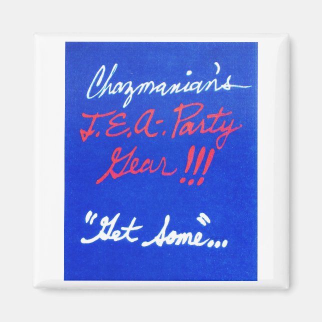 Imán GET_SOME_CHAZMANIAN design (Frente)