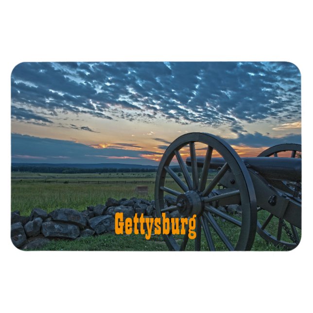 Imán Gettysburg Cannon II Premium Magnet (Horizontal)