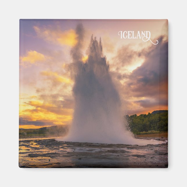 Imán Geyser de Islandia (Frente)
