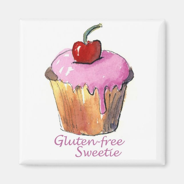 Imán GF Cherry Cupcake Magnet (Frente)
