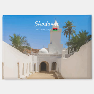 Imán Ghadames, Libia - Mezquita Blanca