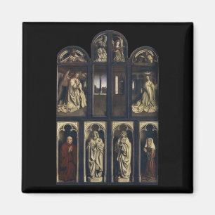 Imán Ghent Altarpiece, Hubert y Jan van Eyck