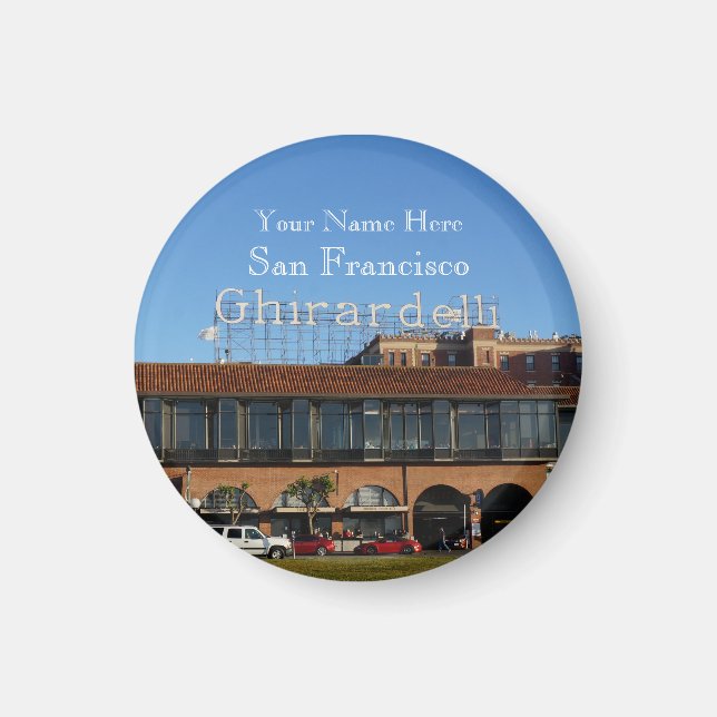 Imán Ghirardelli Square #2-2 Magnet (Frente)