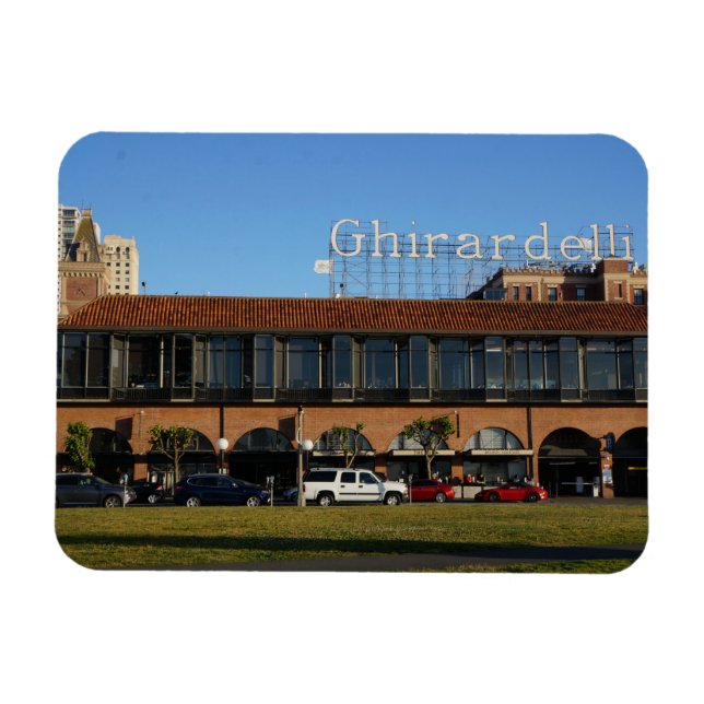 Imán Ghirardelli Square Photo Magnet (Horizontal)