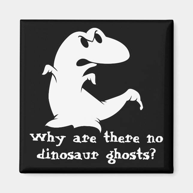 Imán Ghost de dinosaurio (Frente)