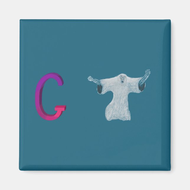 Imán Ghost Fridge Magnet (Frente)