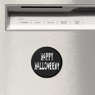 Imán Ghost Halloween Textos