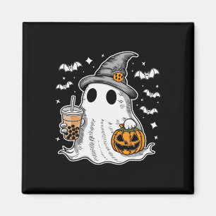 Imán Ghost Milktea Fantasma Beber té de burbuja