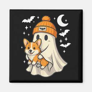 Imán Ghost Pembroke Welsh Corgi Perro Lover Halloween H
