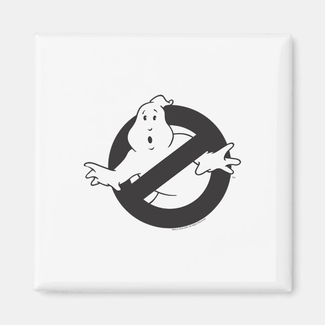 Imán Ghostbusters Imperio Congelado Negro Sin Logo de F (Frente)