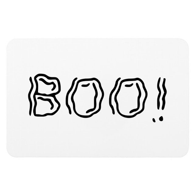 Imán ¡Ghostly Boo! (Horizontal)