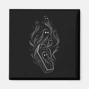 Imán Ghosts Coffin Creepy Horror Grunge Alt Alternativo