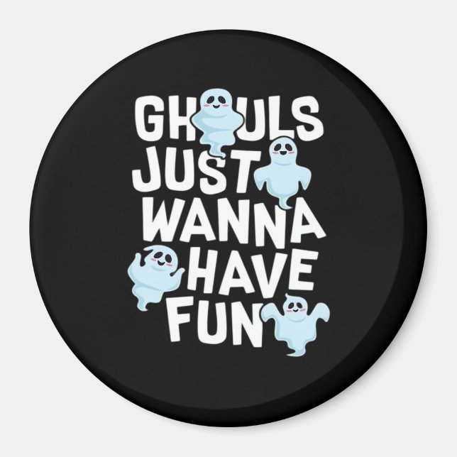 Imán Ghouls solo quiere divertirse con el diseño de mem (Frente)