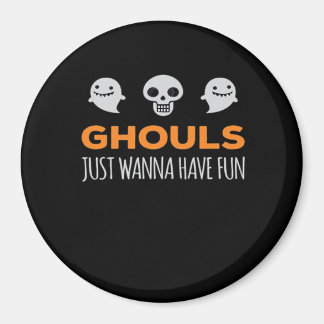 Imán Ghouls solo quiere divertirse estético de otoño