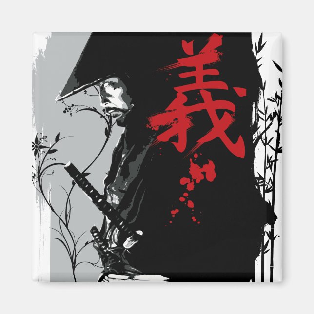 Imán GI Dark Samurai Magnet (Frente)